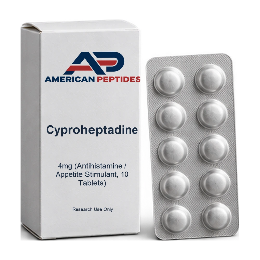 Cyproheptadine 4mg (Antihistamine / Appetite Stimulant, 10 Tablets) — American Peptides