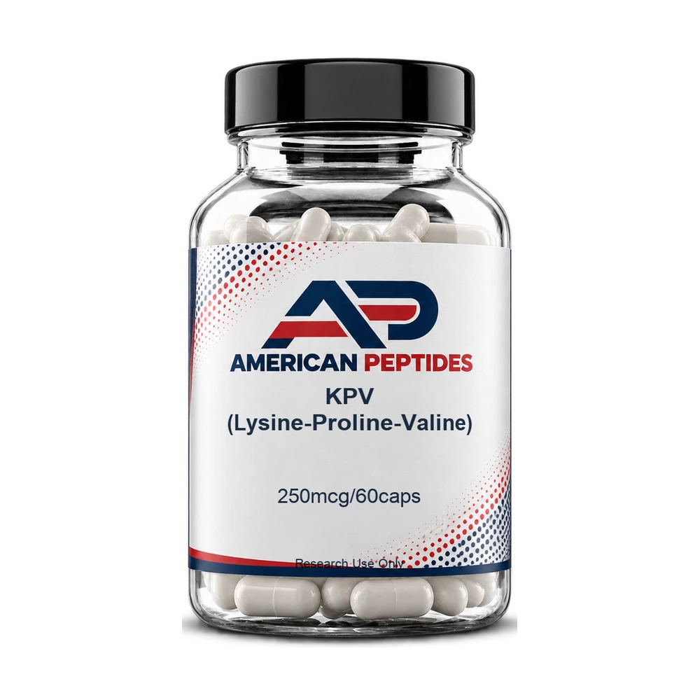 KPV (Lysine-Proline-Valine) 250mcg/60caps — American Peptides