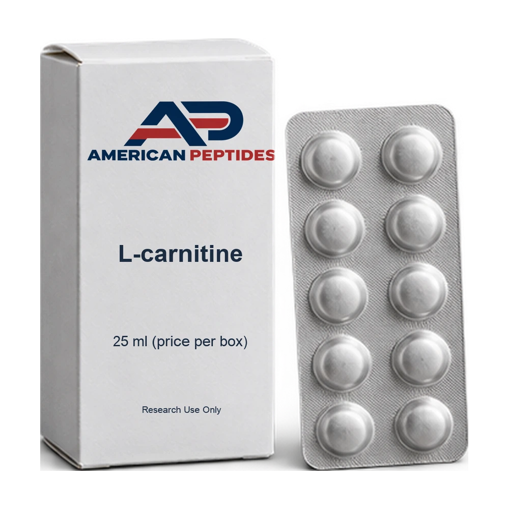 L-carnitine 25 ml (price per box) — American Peptides