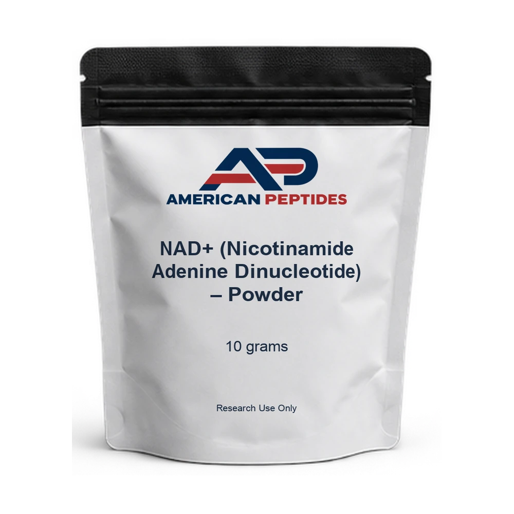 NAD+ (Nicotinamide Adenine Dinucleotide) – Powder, 10 grams — American Peptides
