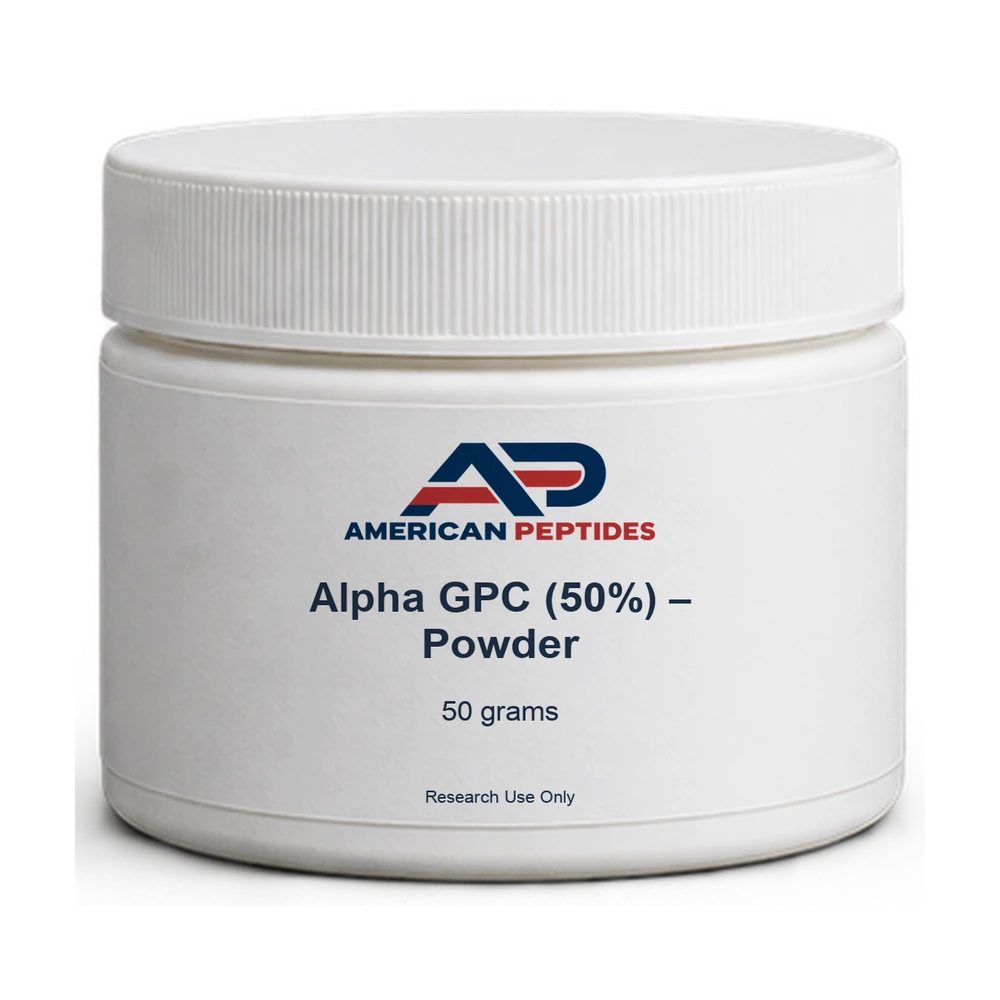Alpha GPC (50%) – Powder, 50 grams — American Peptides