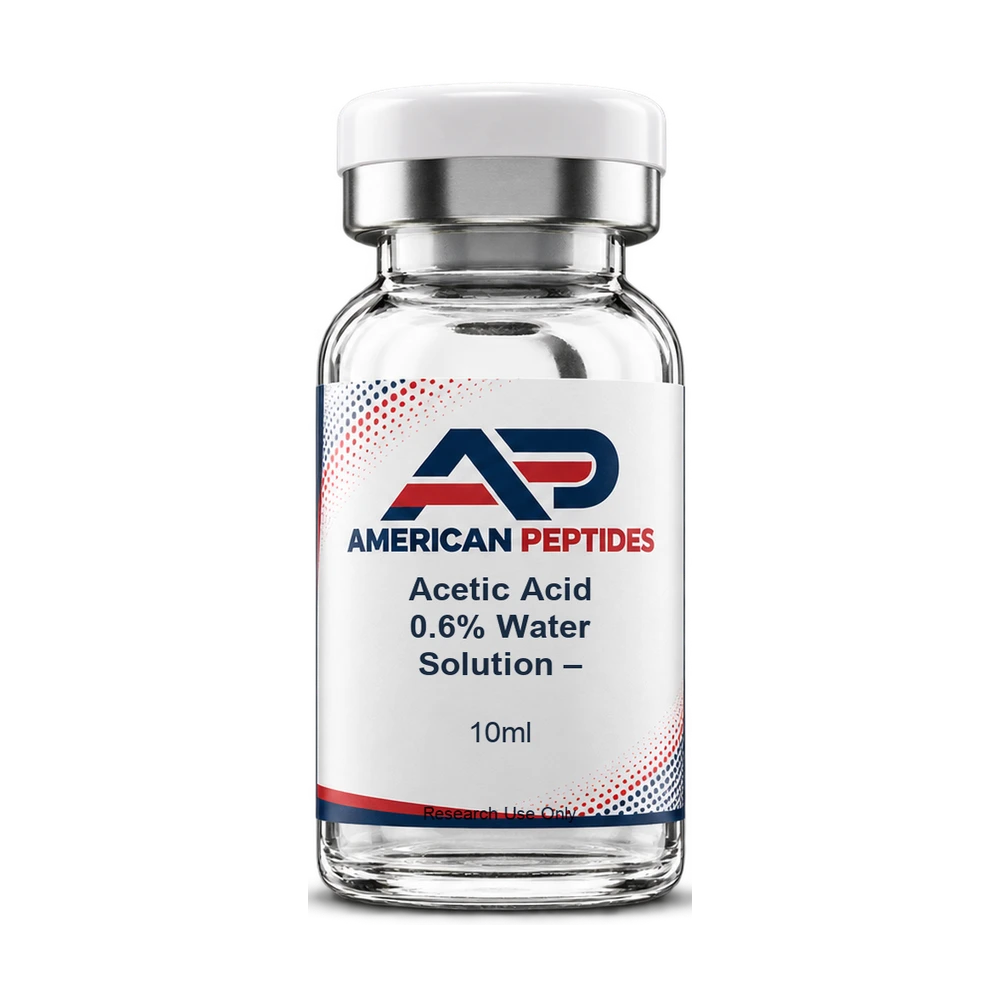 Acetic Acid 0.6% Water Solution – 10ml — American Peptides