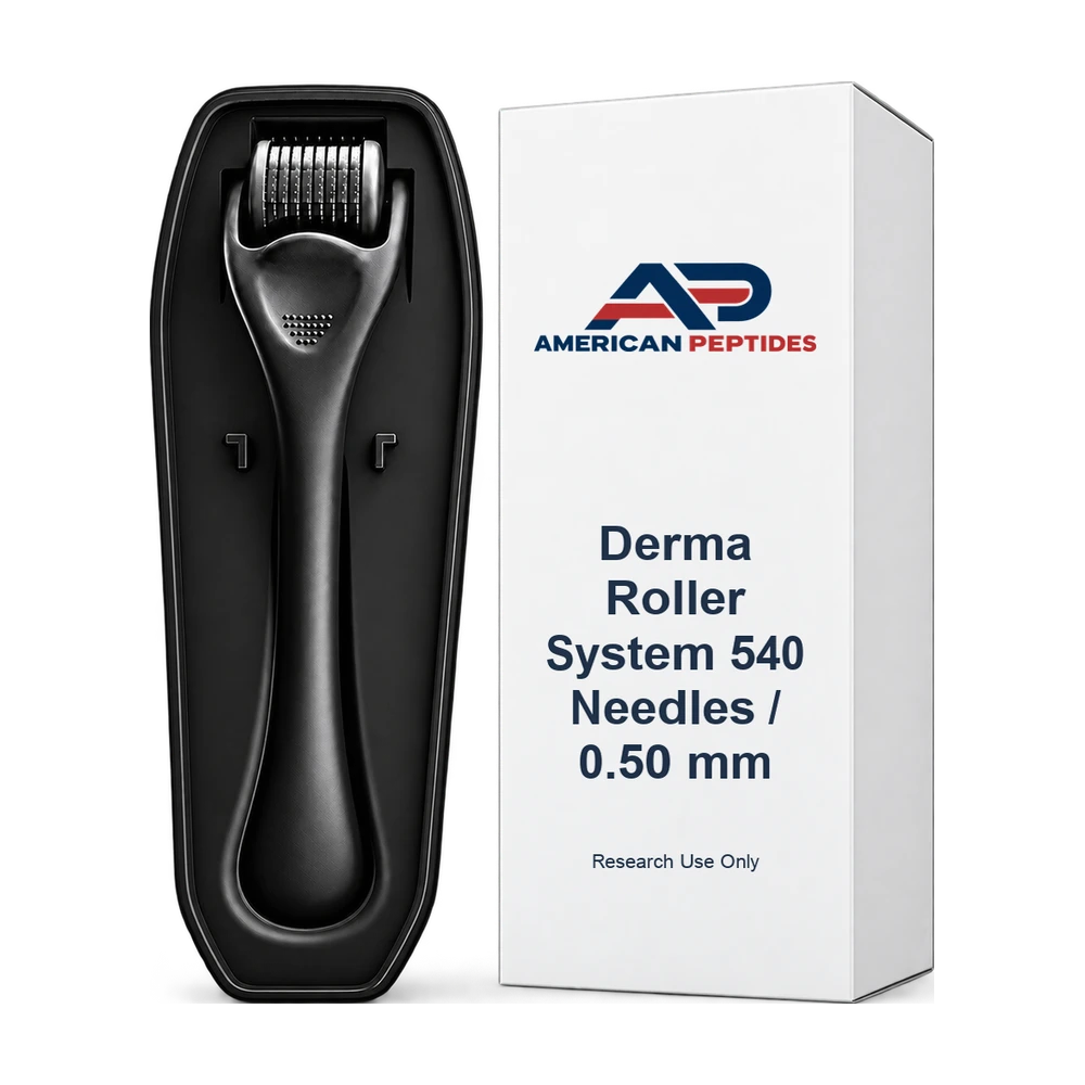 American Peptides Derma Roller System — 540 needles, 0.50 mm