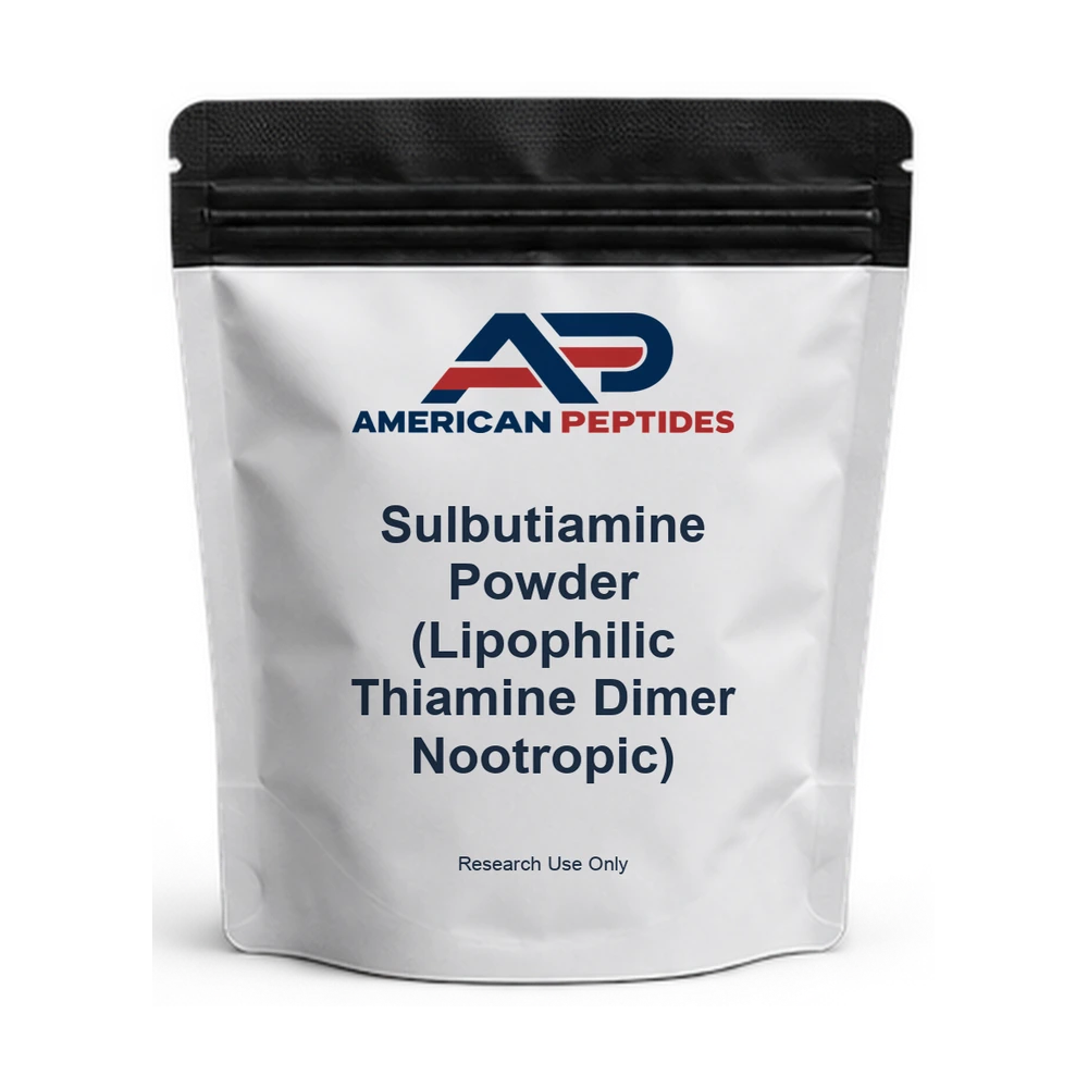 Sulbutiamine Powder (Lipophilic Thiamine Dimer Nootropic) — American Peptides