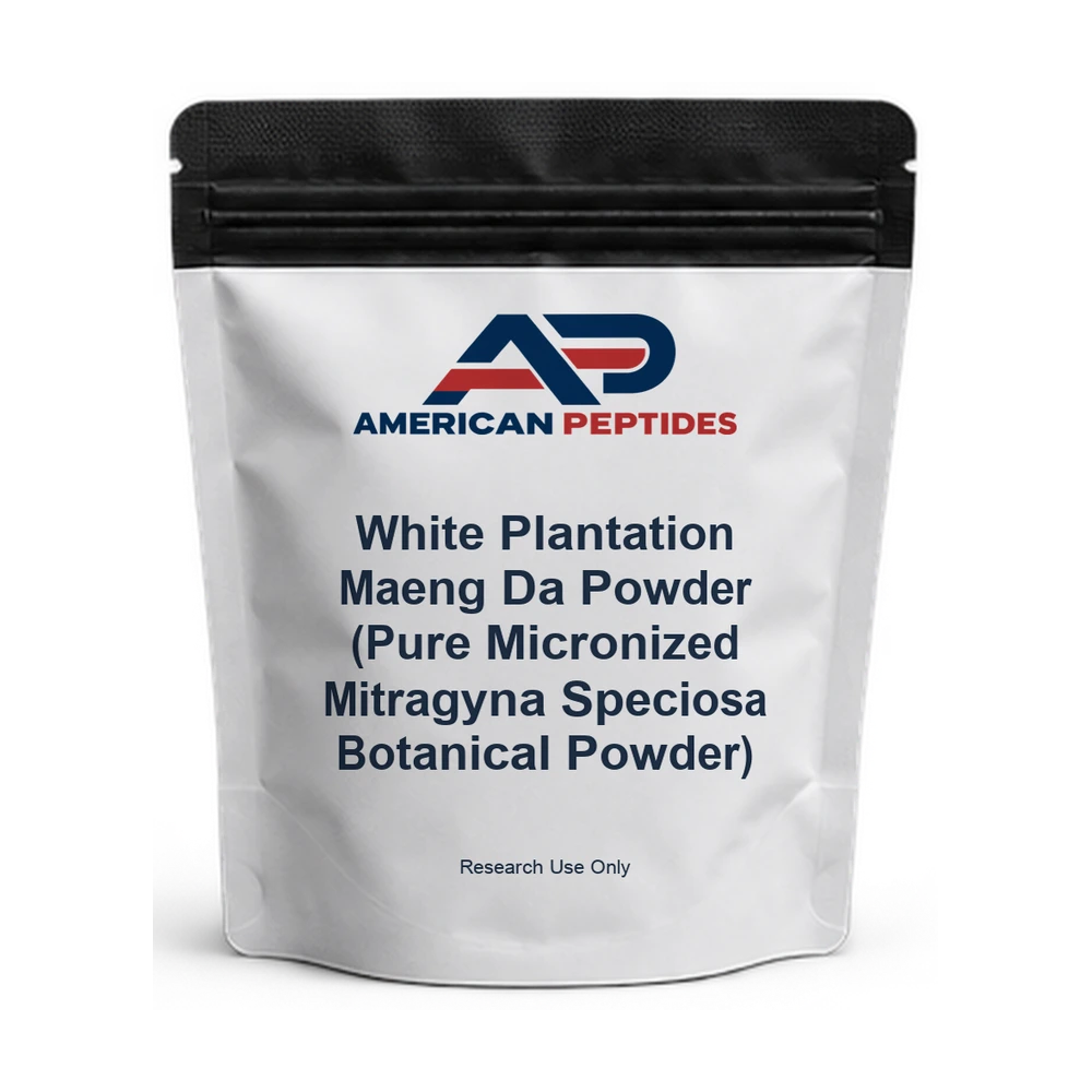White Plantation Maeng Da Powder (Pure Micronized Mitragyna Speciosa Botanical Powder) — American Peptides