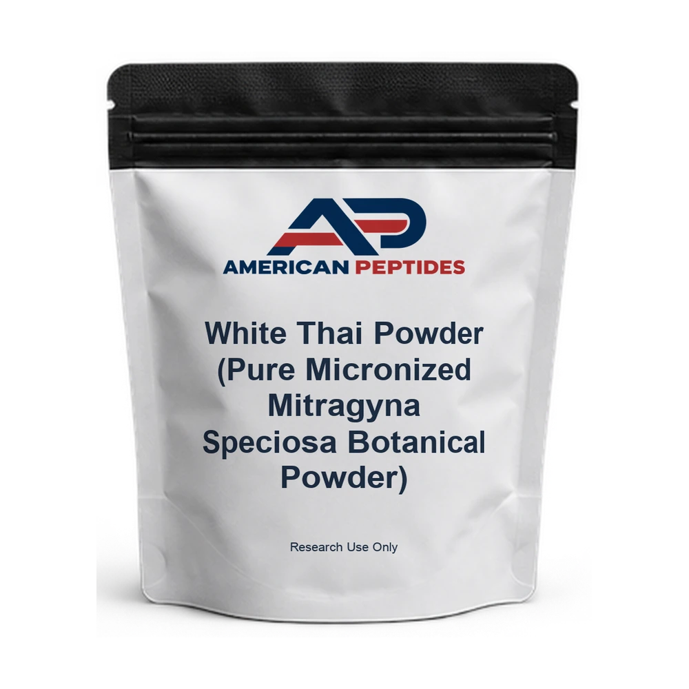 White Thai Powder (Pure Micronized Mitragyna Speciosa Botanical Powder) — American Peptides