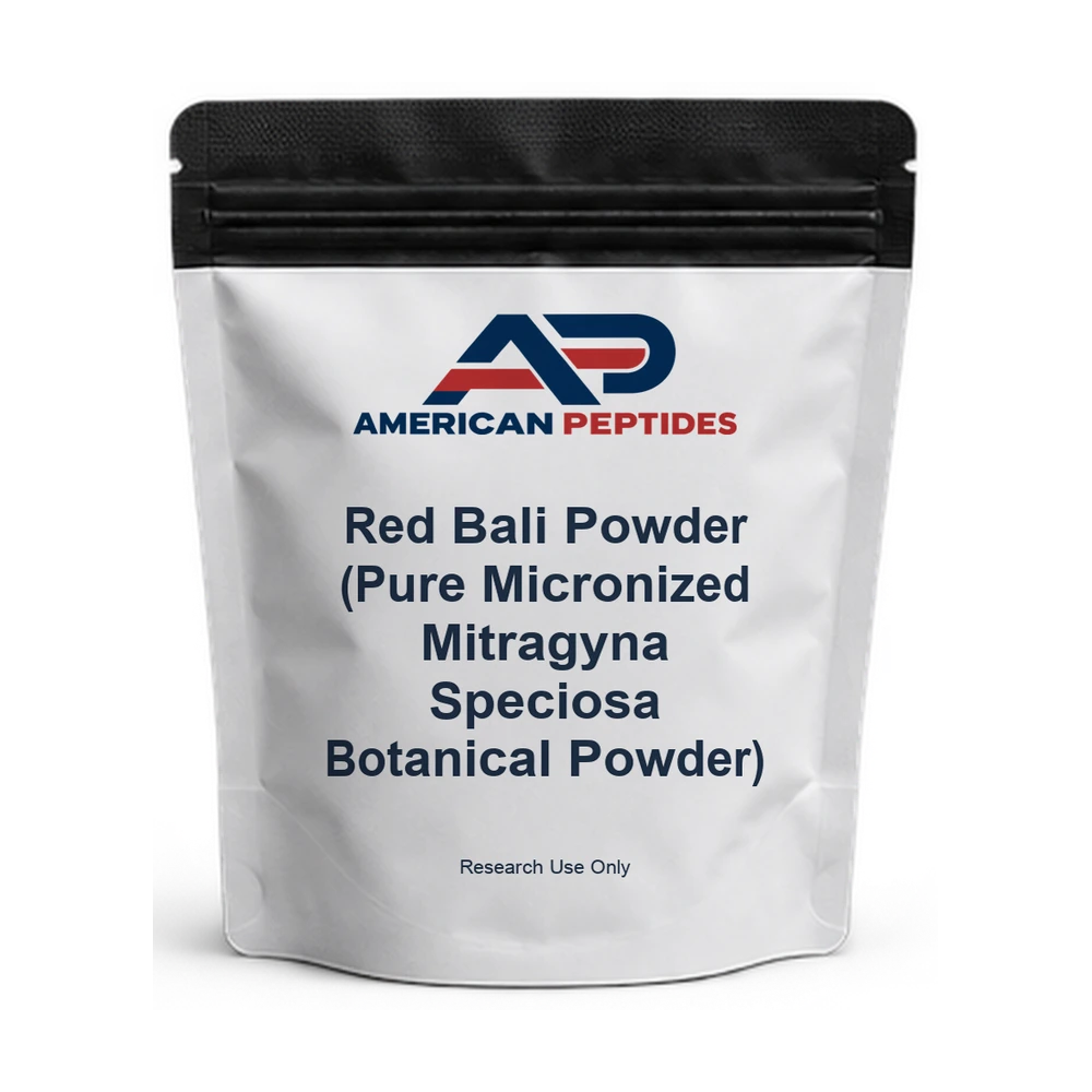 Red Bali Powder (Pure Micronized Mitragyna Speciosa Botanical Powder) — American Peptides