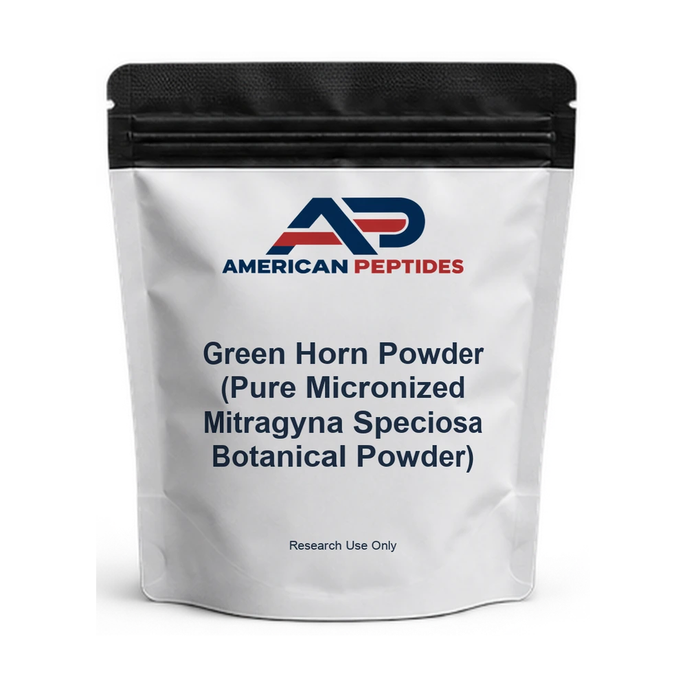 Green Horn Powder (Pure Micronized Mitragyna Speciosa Botanical Powder) — American Peptides