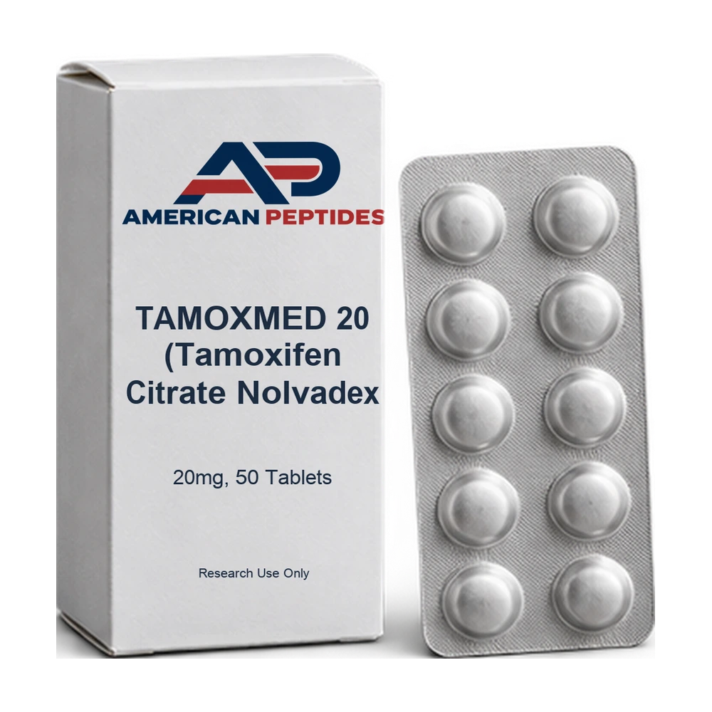 TAMOXMED 20 (Tamoxifen Citrate Nolvadex 20mg, 50 Tablets) — American Peptides