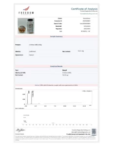 5-Amino-1MQ (50mg/capsule), 60 Capsules lab report