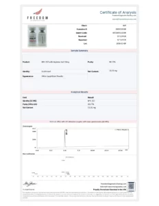 BPC-157 with Arginine Salt lab report