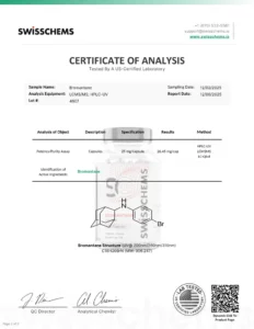 Bromantane (25mg/capsule), 60 Capsules lab report